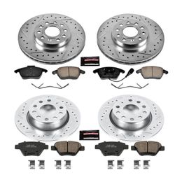 PWR-K5747, PowerStop Z23 Evolution Sport Brake Upgrade Kits for 2010-2014 JETTA, GOLF, 2012 BEETLE - K5747 in UAE, Dubai. Condition - new. Price 1,660 AED. Photo, seller contacts | AUTO.AE