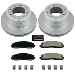PWR-CRK6407, PowerStop Z17 Evolution Plus GEOMET Coated Brake Kits for 2012-2022 F-250 SUPER DUTY, 2013-2022 F-350 SUPER DUTY - CRK6407 в ОАЭ, Дубай. Состояние - новое. Цена 1 820 AED. Фото, контакты продавца | AUTO.AE
