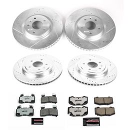 PWR-K6523-26, PowerStop Z26 Street Warrior Brake Upgrade Kits for 2014-2019 CORVETTE - K6523-26 в ОАЭ, Дубай. Состояние - новое. Цена 3 900 AED. Фото, контакты продавца | AUTO.AE
