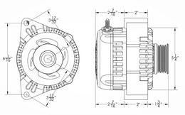 MEH-B13969240B, MechMan S Series Billet Racing Alternators for 2005-2013 CORVETTE - B13969240B في الإمارات, دبي. Condition - new. Price 2,750 AED. Photo, seller contacts | AUTO.AE