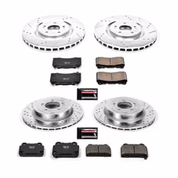 PWR-K4145, PowerStop Z23 Evolution Sport Brake Upgrade Kits for 2008-2015 LANCER - K4145 في الإمارات, دبي. Condition - new. Price 2,300 AED. Photo, seller contacts | AUTO.AE