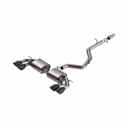 141029BC, BORLA 141029BC Cat-Back Exhaust 3", 2.50", S-Type (4.5" Black Chrome Tips) for VW Golf R (Mk8) 2022-2025 in UAE, Dubai. Condition - new. Price 11,170 AED. Photo, seller contacts | AUTO.AE