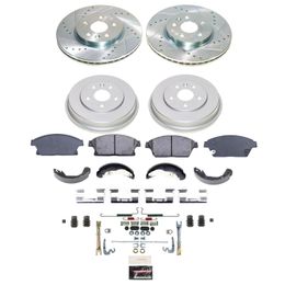 PWR-K15490DK, PowerStop Z23 Evolution Sport Disc and Drum Brake Upgrade Kits for 2015-2017 TRAX - K15490DK في الإمارات, دبي. Condition - new. Price 1,840 AED. Photo, seller contacts | AUTO.AE
