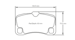 8006-RST3, PAGID 8006-RST3 Rear brake pads RST3 PORSCHE 997 GT3/GT2/Turbo/Carrera Mk2 في الإمارات, دبي. Condition - new. Price 2,000 AED. Photo, seller contacts | AUTO.AE