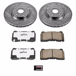 PWR-K131-26, PowerStop Z26 Street Warrior Brake Upgrade Kits for 2005-2014 IMPREZA, 2020 WRX, 2015-2017 WRX STI - K131-26 in UAE, Dubai. Condition - new. Price 1,480 AED. Photo, seller contacts | AUTO.AE