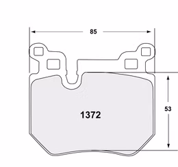 1372.10, PFC 1372.10 Brake pads Z-RATED CARBON METALLIC rear BMW 135i 2007-13 E82 in UAE, Dubai. Condition - new. Price 990 AED. Photo, seller contacts | AUTO.AE