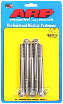 624-4500, ARP 624-4500 SAE Bolt Kit 7/16-14 X 4.500 hex 1/2 wrenching SS bolts в ОАЭ, Дубай. Состояние - новое. Цена 310 AED. Фото, контакты продавца | AUTO.AE