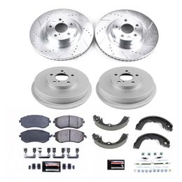PWR-K15467DK, PowerStop Z23 Evolution Sport Disc and Drum Brake Upgrade Kits for 2003-2008 FORESTER - K15467DK в ОАЭ, Дубай. Состояние - новое. Цена 1 410 AED. Фото, контакты продавца | AUTO.AE
