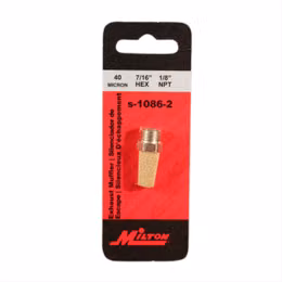 MLI-S-1086-2, Milton Air Compressor Exhaust Mufflers S-1086-2 в ОАЭ, Дубай. Состояние - новое. Цена ⁦50 AED⁩. Фото, контакты продавца | AUTO.AE