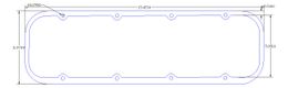 FOG-6136-4, Flatout Gaskets Valve Cover Gaskets 6136.4 في الإمارات, دبي. Condition - new. Price 350 AED. Photo, seller contacts | AUTO.AE