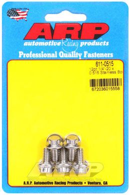 611-0515, ARP 611-0515 SAE Bolt Kit 1/4-20 x 0.515 12pt SS bolts в ОАЭ, Дубай. Состояние - новое. Цена 180 AED. Фото, контакты продавца | AUTO.AE