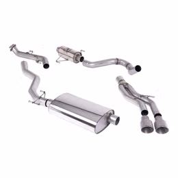 SSXTY215, MILLTEK SSXTY215 Cat-Back Exhaust, 3" (Brushed Titanium GT-100 Tips) for TOYOTA Tacoma 2.4L Turbo Hybrid Crew / Ext. Cab 2024- in UAE, Dubai. Condition - new. Price 10,050 AED. Photo, seller contacts | AUTO.AE