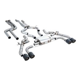 SSXBM1218, MILLTEK SSXBM1218 Downpipe-Back Exhaust, 3.15" (Carbon JET-115 Trims) for BMW X3M / X3M Comp Pre LCI (G01) OPF/GPF 2019–2021 в ОАЭ, Дубай. Состояние - новое. Цена 28 060 AED. Фото, контакты продавца | AUTO.AE