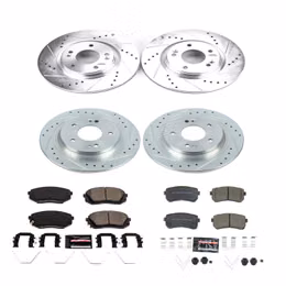 PWR-K8286, PowerStop Z23 Evolution Sport Brake Upgrade Kits for 2018-2023 KONA, 2021-2023 SELTOS - K8286 in UAE, Dubai. Condition - new. Price 1,500 AED. Photo, seller contacts | AUTO.AE