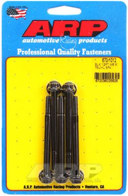 670-1012, ARP 670-1012 Metric Thread Bolt Kit M6 x 1.00 x 75 12pt black oxide bolts в ОАЭ, Дубай. Состояние - новое. Цена 220 AED. Фото, контакты продавца | AUTO.AE