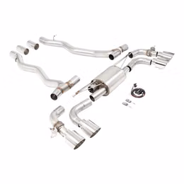 SSXBM1410, MILLTEK SSXBM1410 Axle-Back Exhaust, 3.15'' (GT-115 Polished Tips) for BMW M5 (G90 / G99) in UAE, Dubai. Condition - new. Price 19,520 AED. Photo, seller contacts | AUTO.AE