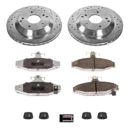 PWR-K1523-26, PowerStop Z26 Street Warrior Brake Upgrade Kits for 1988-1996 CORVETTE - K1523-26 в ОАЭ, Дубай. Состояние - новое. Цена 1 020 AED. Фото, контакты продавца | AUTO.AE