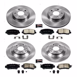 PWR-KOE6965, PowerStop Z17 Evolution Plus Stock Replacement Brake Kits for 2013-2015 CX-5 - KOE6965 in UAE, Dubai. Condition - new. Price 1,200 AED. Photo, seller contacts | AUTO.AE