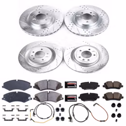 PWR-K7260, PowerStop Z23 Evolution Sport Brake Upgrade Kits for 2014-2017 RANGE ROVER SPORT, RANGE ROVER, 2017 DISCOVERY - K7260 in UAE, Dubai. Condition - new. Price 3,070 AED. Photo, seller contacts | AUTO.AE