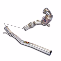 771851, SUPERSPRINT 771851 Turbo Downpipe Kit and Metallic Catalytic Converter for AUDI S3 (8V) в ОАЭ, Дубай. Состояние - новое. Цена 14 870 AED. Фото, контакты продавца | AUTO.AE