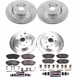 PWR-K4088, PowerStop Z23 Evolution Sport Brake Upgrade Kits for 2006-2007 B9 TRIBECA, 2008-2014 TRIBECA - K4088 in UAE, Dubai. Condition - new. Price 2,170 AED. Photo, seller contacts | AUTO.AE