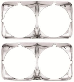 OPG-CEHB1969, RESTOPARTS® Manufactured Headlight Bezels for 1969 CALAIS, DEVILLE, FLEETWOOD - CEHB1969 in UAE, Dubai. Condition - new. Price 1,620 AED. Photo, seller contacts | AUTO.AE