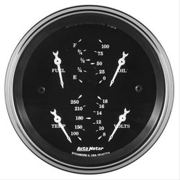 ATM-1714, AutoMeter Old Tyme Black Series Analog Gauge Kits 1714 в ОАЭ, Дубай. Состояние - новое. Цена 990 AED. Фото, контакты продавца | AUTO.AE