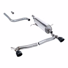 SSXFD388, MILLTEK SSXFD388 Filter-Back Exhaust, 2.37" (Cerakote Black GT-100 Trims) for FORD Fiesta ST-Line (MK8) OPF/GPF 2019- in UAE, Dubai. Condition - new. Price 7,130 AED. Photo, seller contacts | AUTO.AE