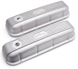 EDL-41859, Edelbrock Classic Cast Aluminum Valve Covers 41859 в ОАЭ, Дубай. Состояние - новое. Цена 1 530 AED. Фото, контакты продавца | AUTO.AE