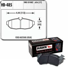 HWK-HB485E-656, Hawk Performance Blue 9012 Racing Brake Pads for 2005-2014 MUSTANG - HB485E.656 في الإمارات, دبي. Condition - new. Price 980 AED. Photo, seller contacts | AUTO.AE