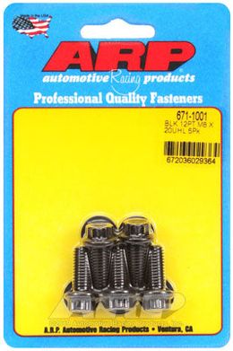 671-1001, ARP 671-1001 Metric Thread Bolt Kit M8 x 1.25 x 20mm 12pt black oxide bolts в ОАЭ, Дубай. Состояние - новое. Цена 190 AED. Фото, контакты продавца | AUTO.AE
