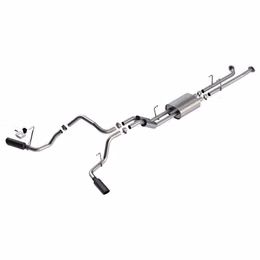 141021BC, BORLA 141021BC Exhaust System Cat-Back 2.25", S-Type (4" Black Chrome Tips) for TOYOTA Tundra 5.7L V8 2007-2008 в ОАЭ, Дубай. Состояние - новое. Цена 9 390 AED. Фото, контакты продавца | AUTO.AE