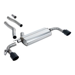 SSXBM1203, MILLTEK SSXBM1203 Filter-Back Exhaust, 3" (Cerakote Black GT-115 Trims) for BMW 128ti (F40) OPF/GPF in UAE, Dubai. Condition - new. Price 9,100 AED. Photo, seller contacts | AUTO.AE