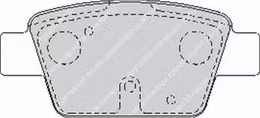 FCP1469H, FERODO FCP1469H Rear Brake Pads DS2500 for ALFA ROMEO MiTo (955) / FIAT Stilo (192) in UAE, Dubai. Condition - new. Price 1,160 AED. Photo, seller contacts | AUTO.AE