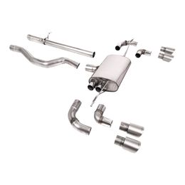 SSXLR107, MILLTEK SSXLR107 Filter-Back Exhaust, 3" (Titanium GT-90 Trims) for LAND ROVER Defender 110 P400 2020- في الإمارات, دبي. Condition - new. Price 14,370 AED. Photo, seller contacts | AUTO.AE