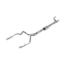 141001, BORLA 141001 Cat-Back Exhaust System 2.75", S-Type (3.5" x 3.28" SQ x 5.42" Bright Chrome Tips) for CHEVROLET Silverado 1500 / GMC Sierra 1500 6.2L V8 2024 in UAE, Dubai. Condition - new. Price 10,500 AED. Photo, seller contacts | AUTO.AE
