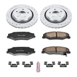 PWR-K5159, PowerStop Z23 Evolution Sport Brake Upgrade Kits for 2005-2011 CORVETTE, 2006-2009 XLR - K5159 in UAE, Dubai. Condition - new. Price 1,000 AED. Photo, seller contacts | AUTO.AE