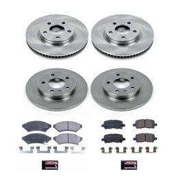 PWR-KOE1589, PowerStop Z17 Evolution Plus Stock Replacement Brake Kits for 2005-2008 GRAND PRIX, 2005-2009 LACROSSE - KOE1589 in UAE, Dubai. Condition - new. Price 1,220 AED. Photo, seller contacts | AUTO.AE