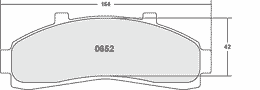 0652.22, PFC 0652.22 Brake Pads Z-RATED for FORD Explorer 1995-2001 / Ranger 1995-2001 in UAE, Dubai. Condition - new. Price 490 AED. Photo, seller contacts | AUTO.AE