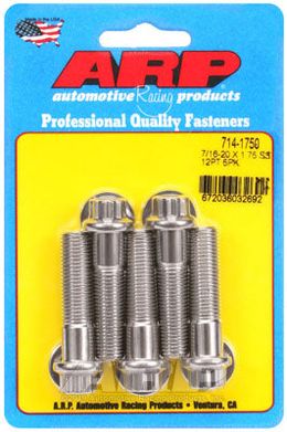 714-1750, ARP 714-1750 SAE Bolt Kit 7/16-20 x 1.750 12pt SS bolts в ОАЭ, Дубай. Состояние - новое. Цена 260 AED. Фото, контакты продавца | AUTO.AE