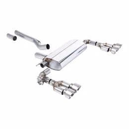 SSXBM1246, MILLTEK SSXBM1246 Filter-Back Exhaust, 3" (Titanium GT-100 Trims) for BMW M135i xDrive (F40) OPF/GPF in UAE, Dubai. Condition - new. Price 13,570 AED. Photo, seller contacts | AUTO.AE