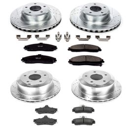 PWR-K2893, PowerStop Z23 Evolution Sport Brake Upgrade Kits for 2005-2006 GTO - K2893 in UAE, Dubai. Condition - new. Price 2,520 AED. Photo, seller contacts | AUTO.AE