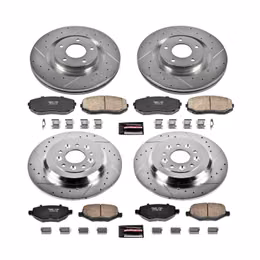 PWR-K5452, PowerStop Z23 Evolution Sport Brake Upgrade Kits for 2011-2012 EDGE, MKX - K5452 in UAE, Dubai. Condition - new. Price 2,020 AED. Photo, seller contacts | AUTO.AE