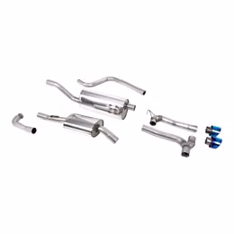 SSXFD378, MILLTEK SSXFD378 Cat-Back Exhaust, 2.37" (Blue Titanium GT-100 Trims) for FORD Fiesta ST-Line (MK8) Non-OPF/GPF 2017-2019 in UAE, Dubai. Condition - new. Price 10,090 AED. Photo, seller contacts | AUTO.AE
