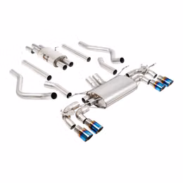 SSXLR242, MILLTEK SSXLR242 Filter-Back Exhaust, 2.76" (Blue Titanium GT-90 Trims) for LAND ROVER Defender 130 5.0 2023- في الإمارات, دبي. Condition - new. Price 23,980 AED. Photo, seller contacts | AUTO.AE
