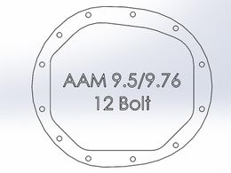 AFE-46-71120B, aFe Pro Series 12 Bolt AAM 9.50/9.76  Differential Cover 46-71120B in UAE, Dubai. Condition - new. Price 1,410 AED. Photo, seller contacts | AUTO.AE