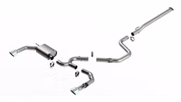 140925, BORLA 140925 Cat-Back Exhaust System ATAK 3", TIP 5" Bright Chrome, T-304 Stainless Steel for HYUNDAI Elantra N 2.0L 2022-2023 in UAE, Dubai. Condition - new. Price 8,760 AED. Photo, seller contacts | AUTO.AE