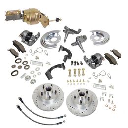 SUM-BK1509-DS, Summit Racing™ Front Disc Brake Conversion Kit for Challenger, Charger, Coronet, Barracuda, Belvedere, GTX, Road Runner, Satellite в ОАЭ, Дубай. Состояние - новое. Цена 5 540 AED. Фото, контакты продавца | AUTO.AE