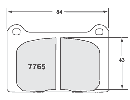 7765.11.15.44, PFC 7765.11.15.44 Brake pads RACE 11 CMPD 15MM front MINI (Classic) Cooper, S 4 piston в ОАЭ, Дубай. Состояние - новое. Цена 890 AED. Фото, контакты продавца | AUTO.AE
