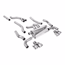 SSXBM1253, MILLTEK SSXBM1253 Cat-Back Exhaust, 3" (Polished GT-100 Trims) for BMW M240i XDrive (G42) Non-OPF/GPF in UAE, Dubai. Condition - new. Price 15,660 AED. Photo, seller contacts | AUTO.AE